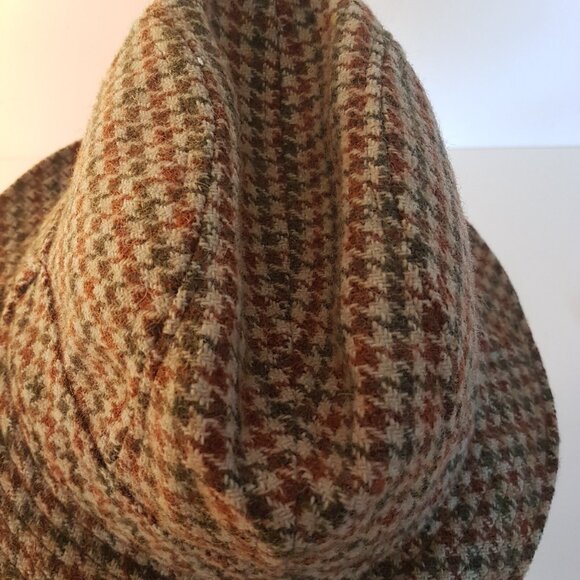 Vintage Headmaster Hat Brown Medium Wool Blend Bucket/Walking Hat Made in Canada - Picture 5 of 13